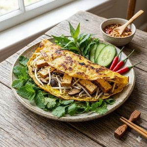 Rice Sizzling Pancake
